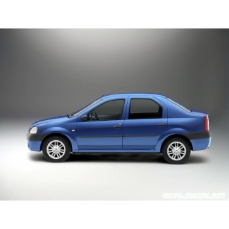 Dacia Logan Sedan 2005+ , Dacia Sandero 2008+ Kit bare transversale aluminiu si suport montare